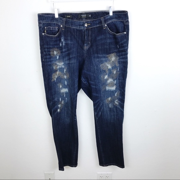 torrid Denim - Torrid Premium Dark Wash Skinny Jeans Denim 20